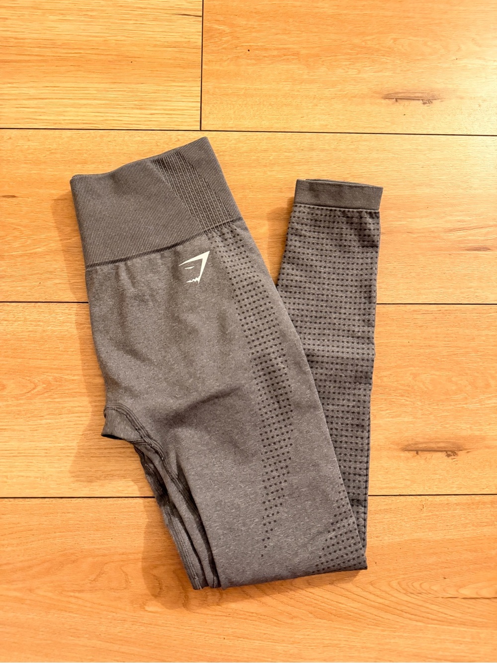 Gymshark Seamless High-Waist Leggings - Charcoal Gray